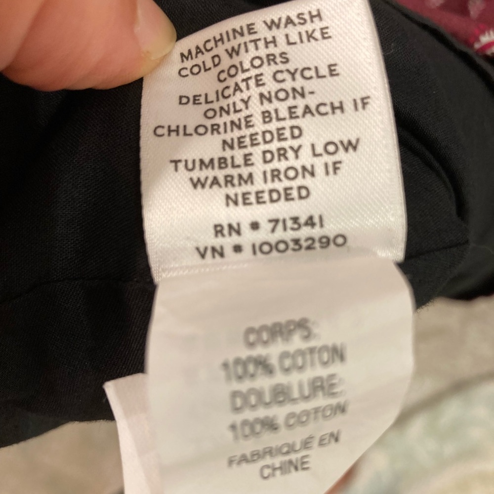 L. L. Bean Signature Maroon Paisley Dress. Size 10 - image 4